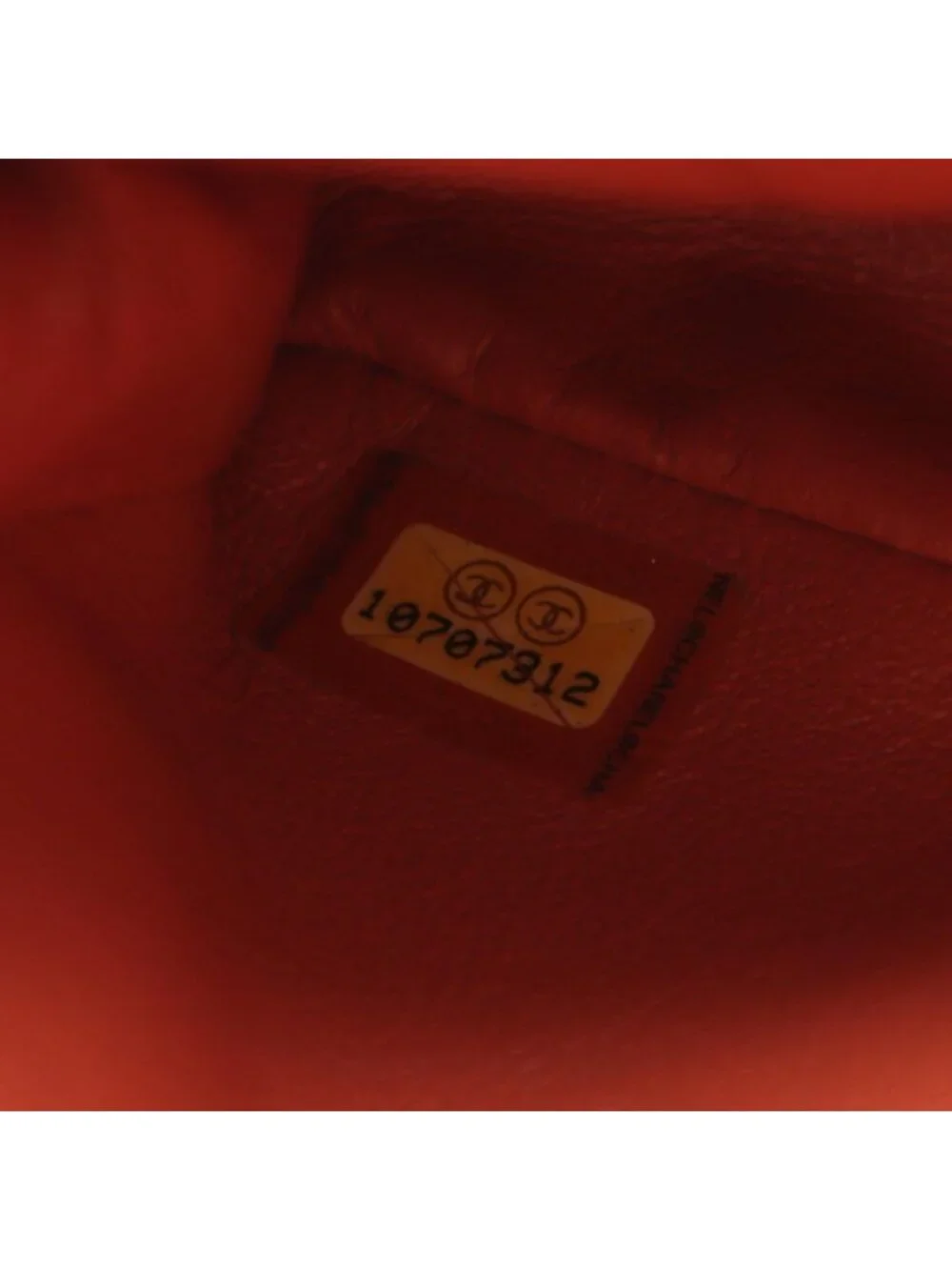 Chanel Shoulder Bag Quilted East Waist Orange Brown Caviar Leather Chain